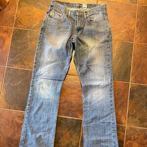 Men's Cinch 33x36 light wash jeans